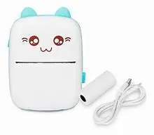 Mini impresora termina gato