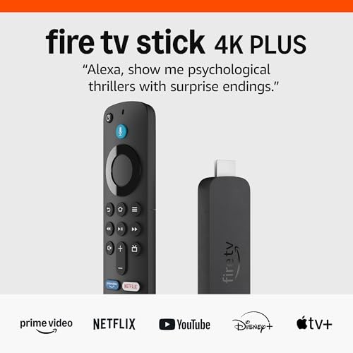Amazon Fire TV Stick 4K Plus (2025) with Alexa