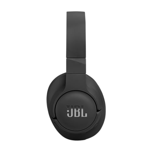 Hiarkio JBL Tune 770NC with Upto 70 Hours Battery Life, JBL Pure Bass Sound, Adaptive Noise Cancelling with Smart Ambient (Black)