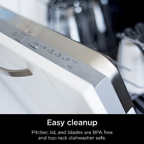 Detect Duo Power 72 Oz. 10 Speed Black Pro Blender, Single Serve Traditional Blender with Blend Sense Technology