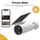 Camara de seguridad Imou con panel solar