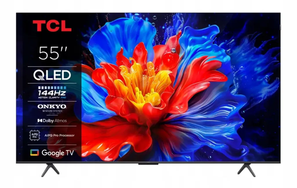 TV TCL de 55´´P- QLED TV+144Hz- SMART TV ANDROID