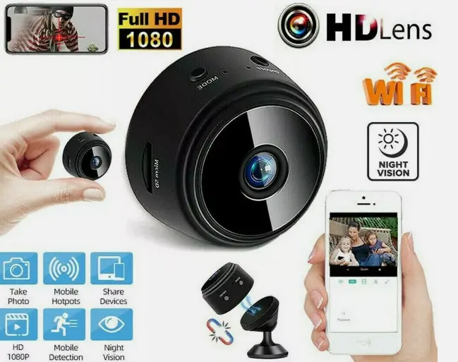 A9 Mini Camera, WiFi 1080P HD 