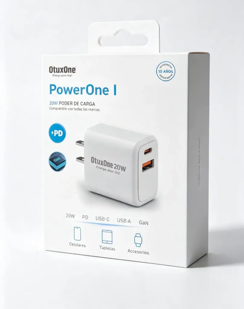 Cargador Otuxone completo 20W -USB-C