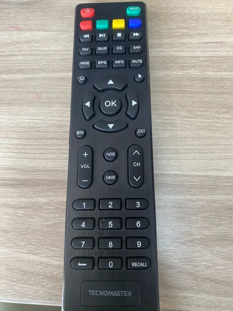 Control de reemplazo tecnomaster 