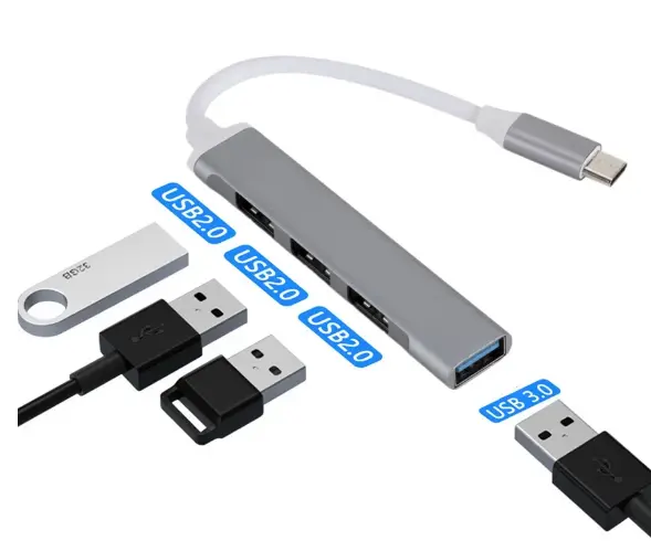 USB HUB Type C 3 0 USB-C Hub Splitter 4 Port 