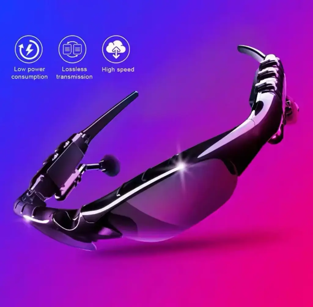Lentes Bluetooth  Color negro 