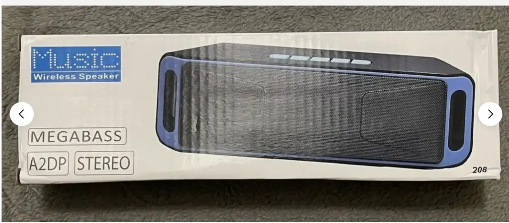 MUSIC WIRELESS SPEAKER- A2DP - MEGA BASS STEREO 