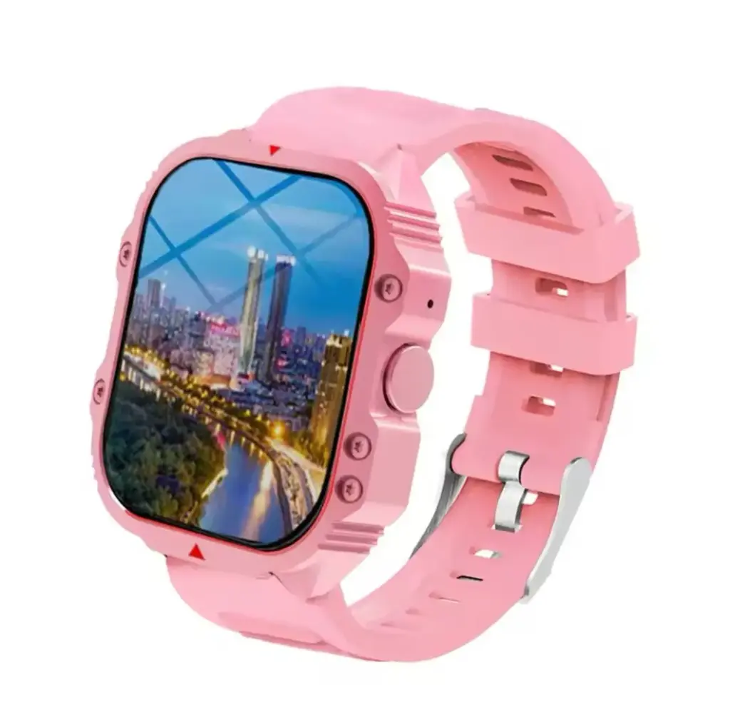 Reloj Smart Watch Con GPS Rosado