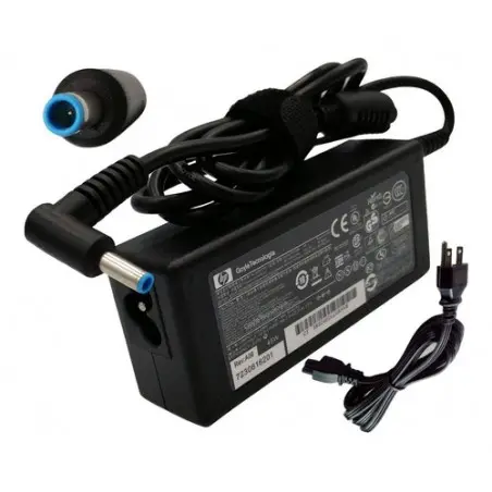 Cargador HP Punta azul 45W Original