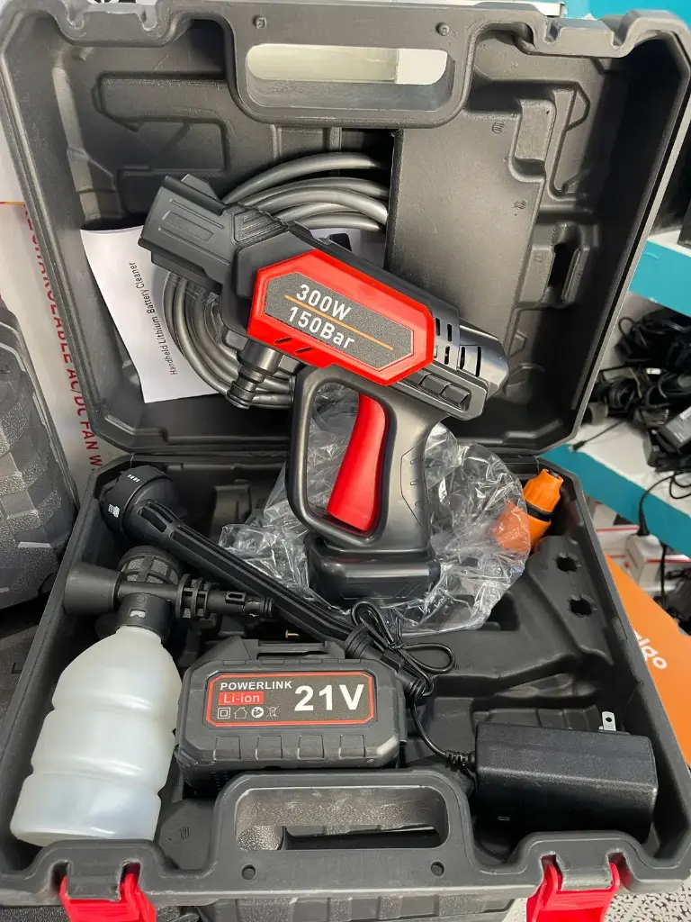 Hidrolavadora Recargable+Bateria 21V+300W+150VAR