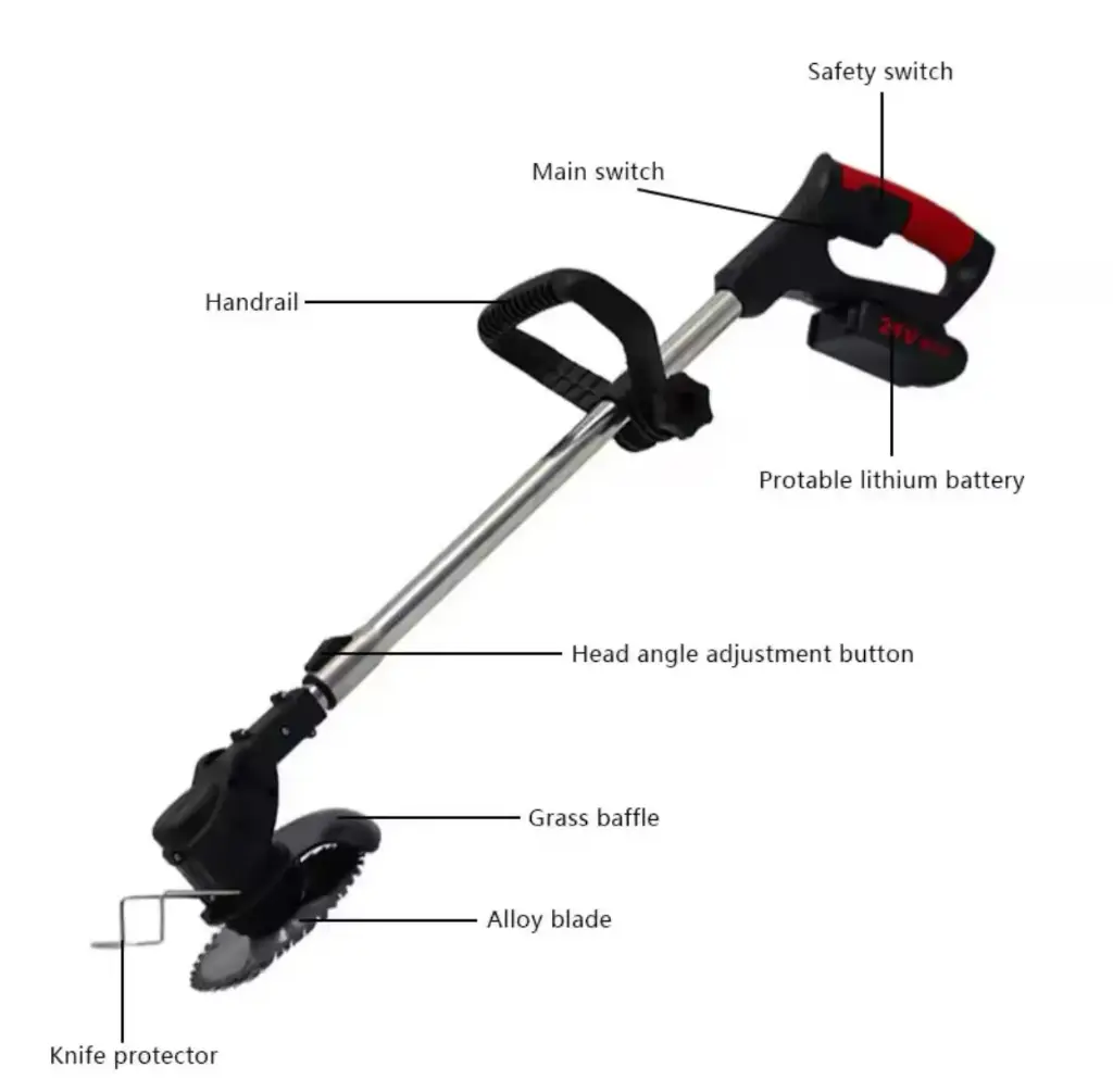 Cortacésped recargable - 2 batería 48V 