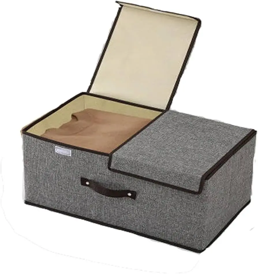Caja de almacenaje de ropa con 2 tapas