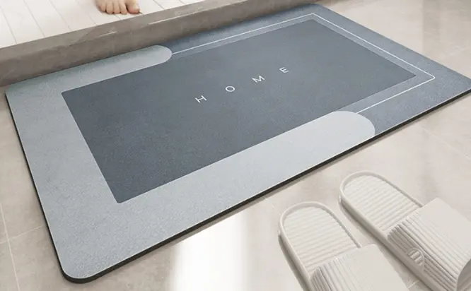 Alfombra de baño super absorbente 