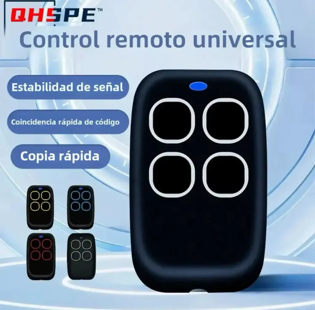 Control duplicable para porton, codigo fijo