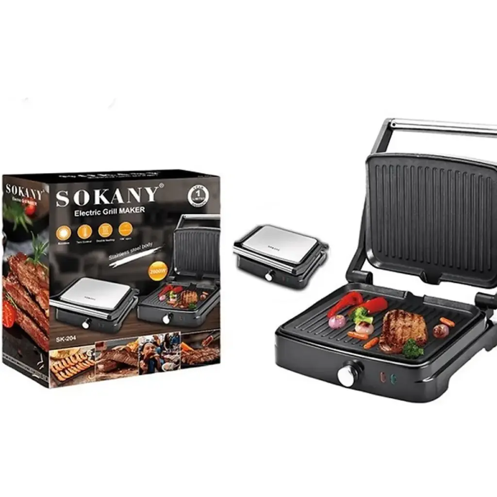 Tostadora Grill Sokany SK-08103