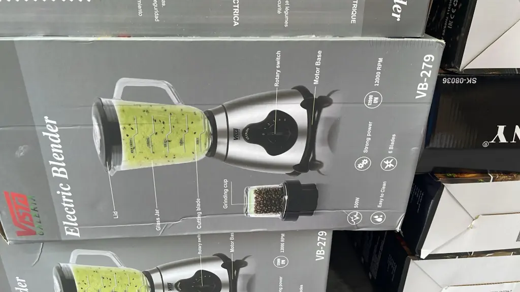 Licuadora Vista baso de cristal VB-266