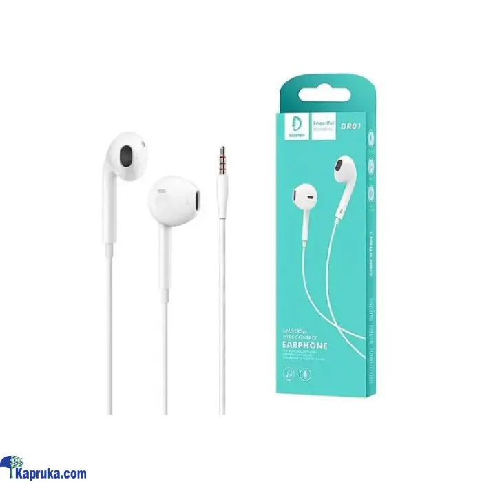 AURICULAR DR01 UNIVERSAL WIRE CONTROL EARPHONE