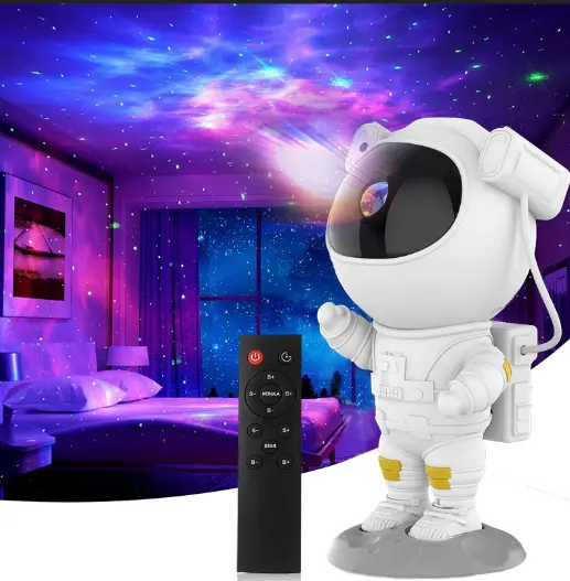 Star projection light astronauta 