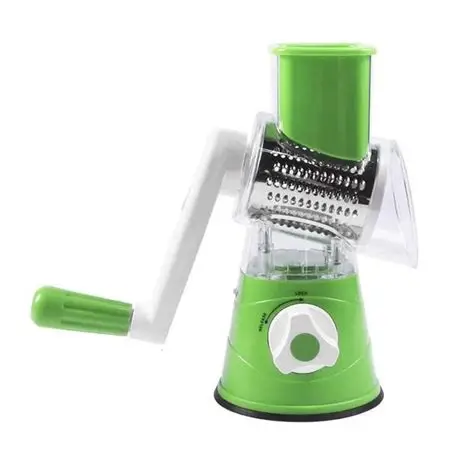 Rallador Giratorio de tambor de mesa Rebanadora y Molino