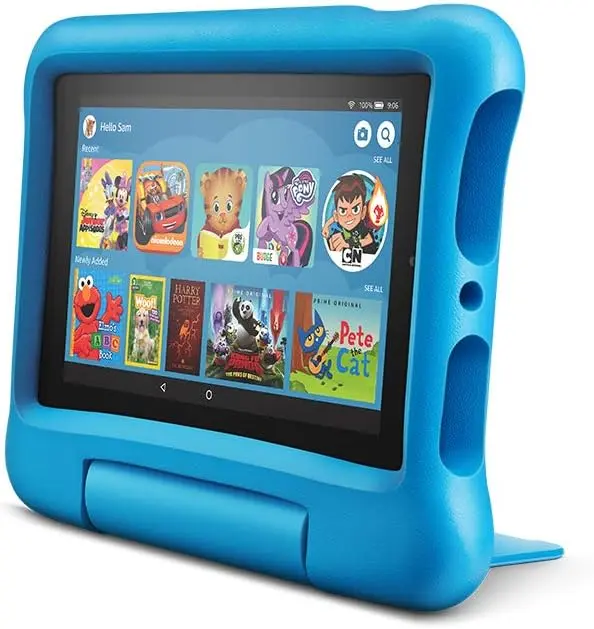Cover Amazon Fire 7 rosa
