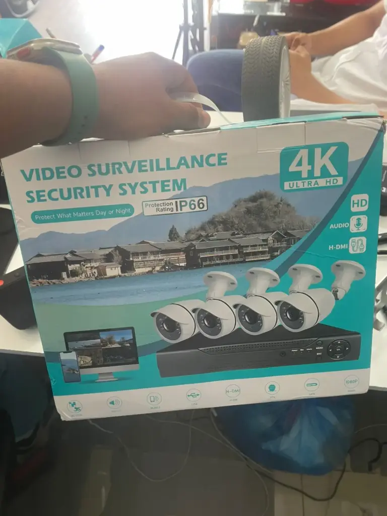 VIDEO SURVEILLANCE SECURITY SYSTEM 4K ultra HD