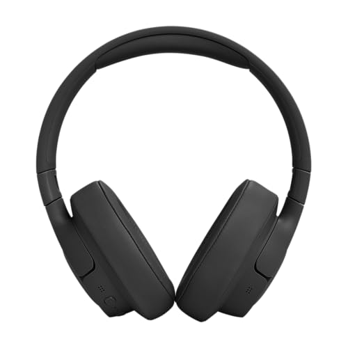 Hiarkio JBL Tune 770NC with Upto 70 Hours Battery Life, JBL Pure Bass Sound, Adaptive Noise Cancelling with Smart Ambient (Black)