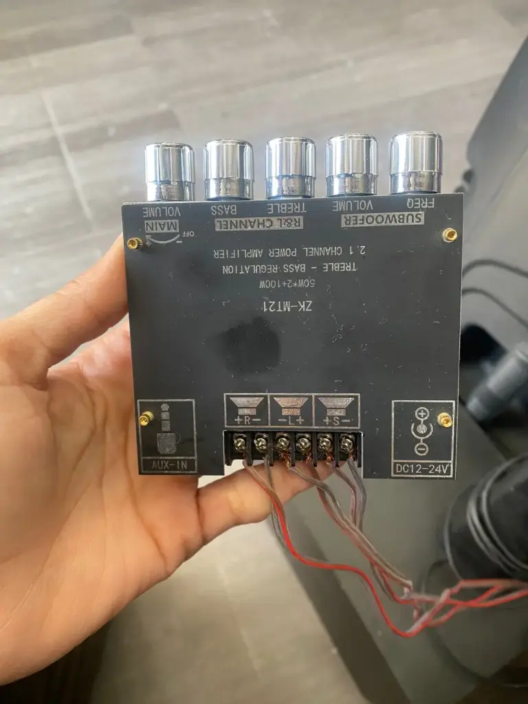 Amplificador de sonido