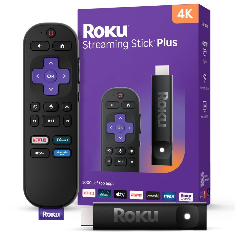 Roku Streaming Stick Plus 4K