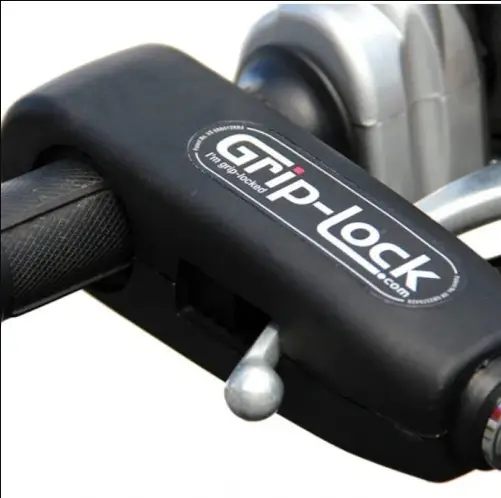 CANDADO DE MOTO NEGRA 