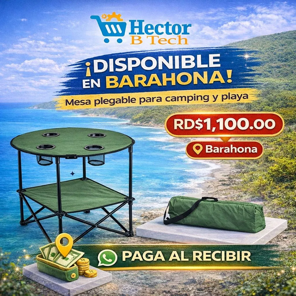 MESA DE CAMPING