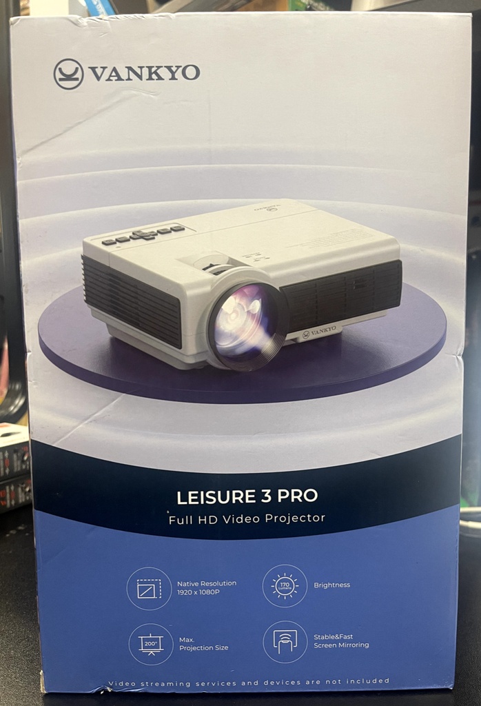 VANKYO Leisure 3 Pro Proyector nativo 1080P Full HD 5G Wifi con pantalla LCD