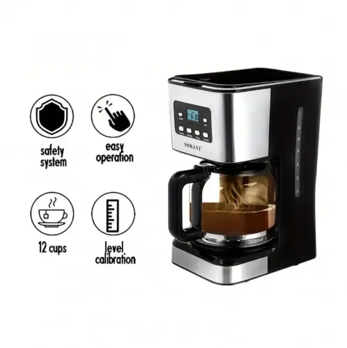 CAFETERA SOKANY DIGITAL CM-121E 