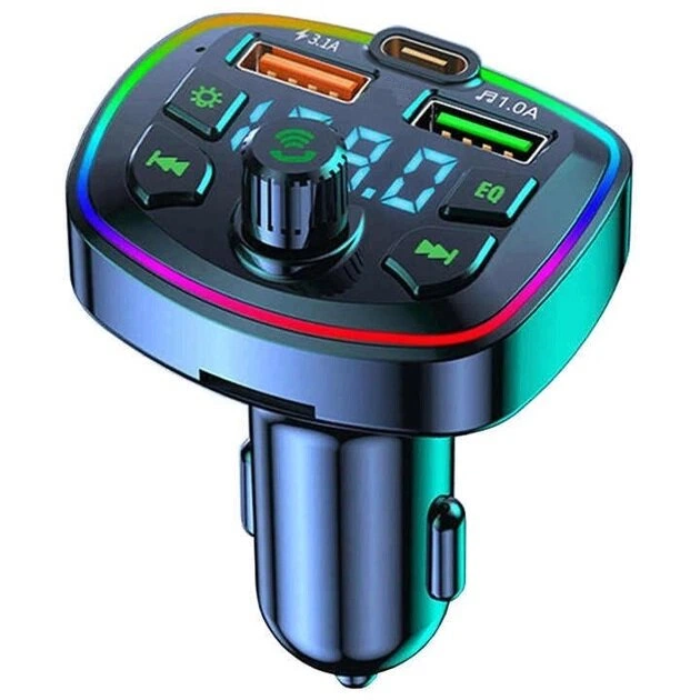 Cargador y control de reproducion para vehiculo