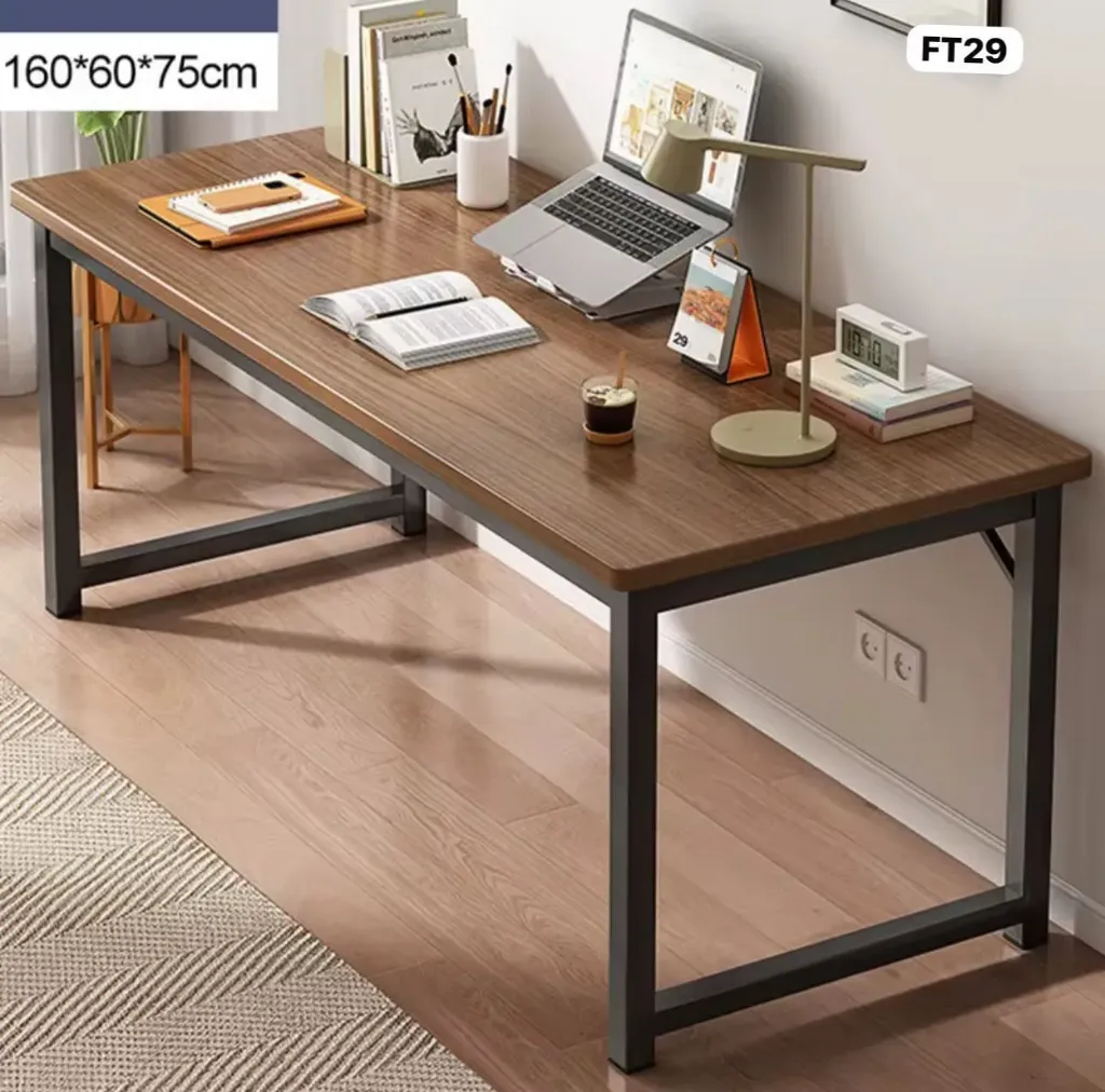 ESCRITORIO de Oficina FT29 160x60x75 cm Madera/Metal