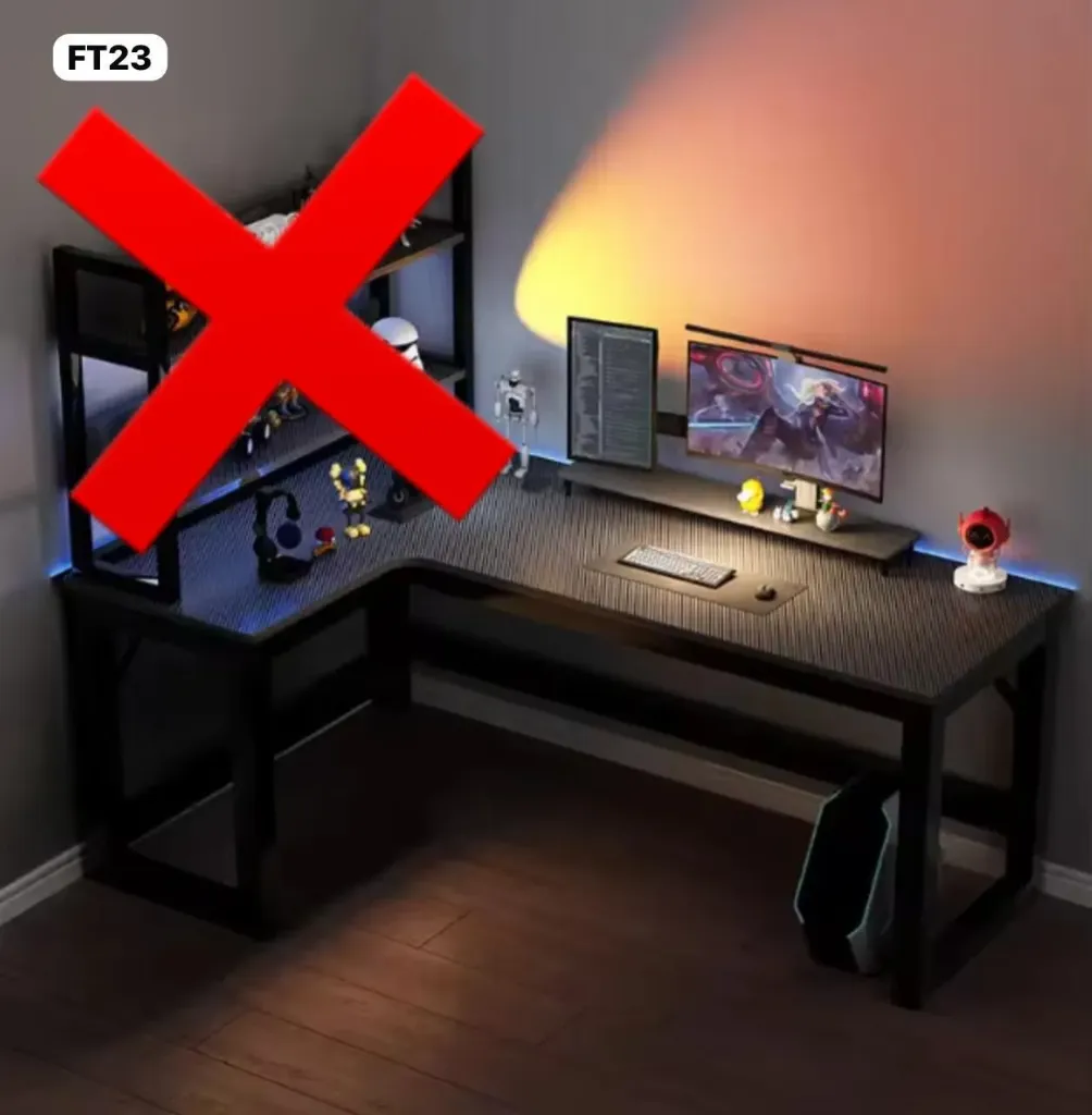 Escritorio Gaming tipo L