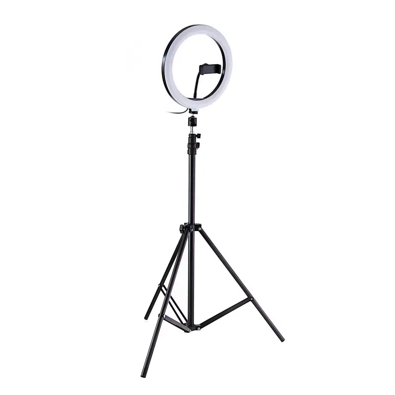 Aro de luz 10 pulgadas con pedestal 