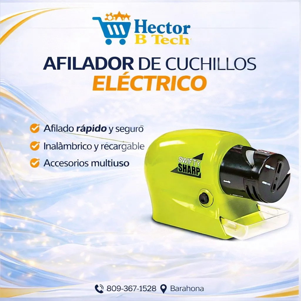 Afilador de cuchillo motorizado Inalambrico