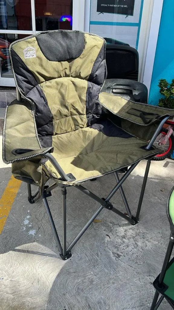 Silla reforzada Camp Máster / Hielera / bolsillos