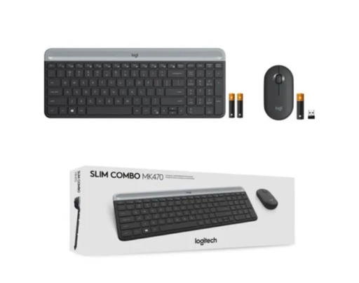 Kit Slim teclado y mouse inalambrico Logitech