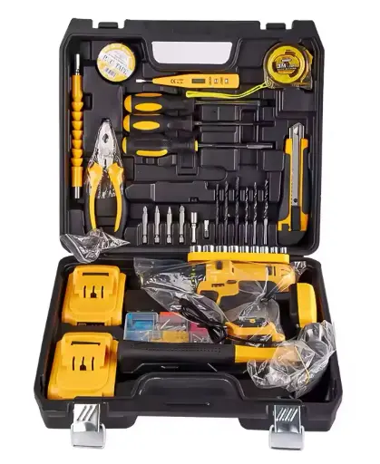 SET DE HERRAMIENTA CON TALADRO RECARGABLE