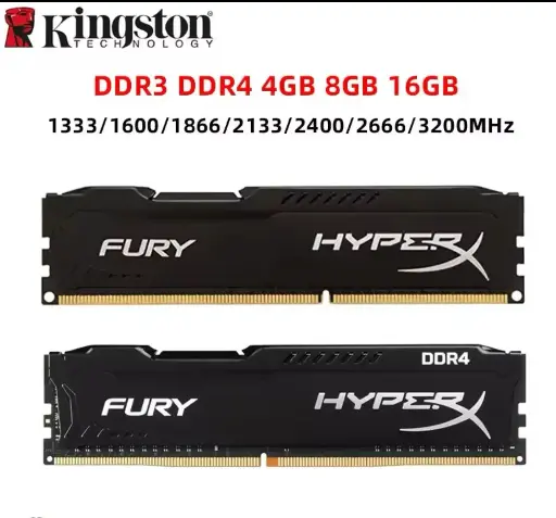 HyperX Fury Memoria RAM DDR4 16GB