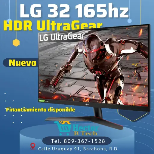 Monitor LG 32 HDR 165hz UltraGear