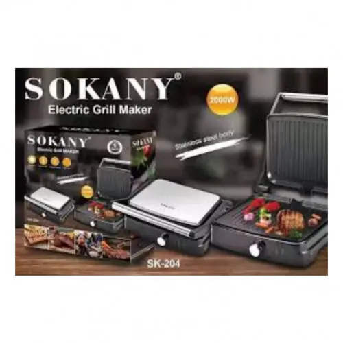 [Articulos para el hogar] TOSTADORA GRIL SOKANY SK-204 