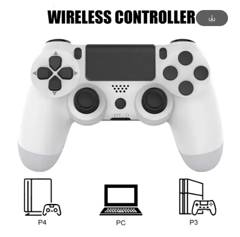 [Gamer] Wireless Controller For PS4 PS3 Console PC Joysticks 