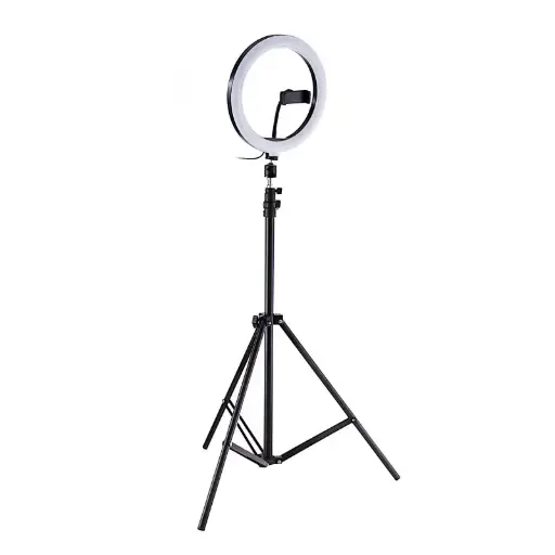 Aro de luz 10 pulgadas con pedestal 
